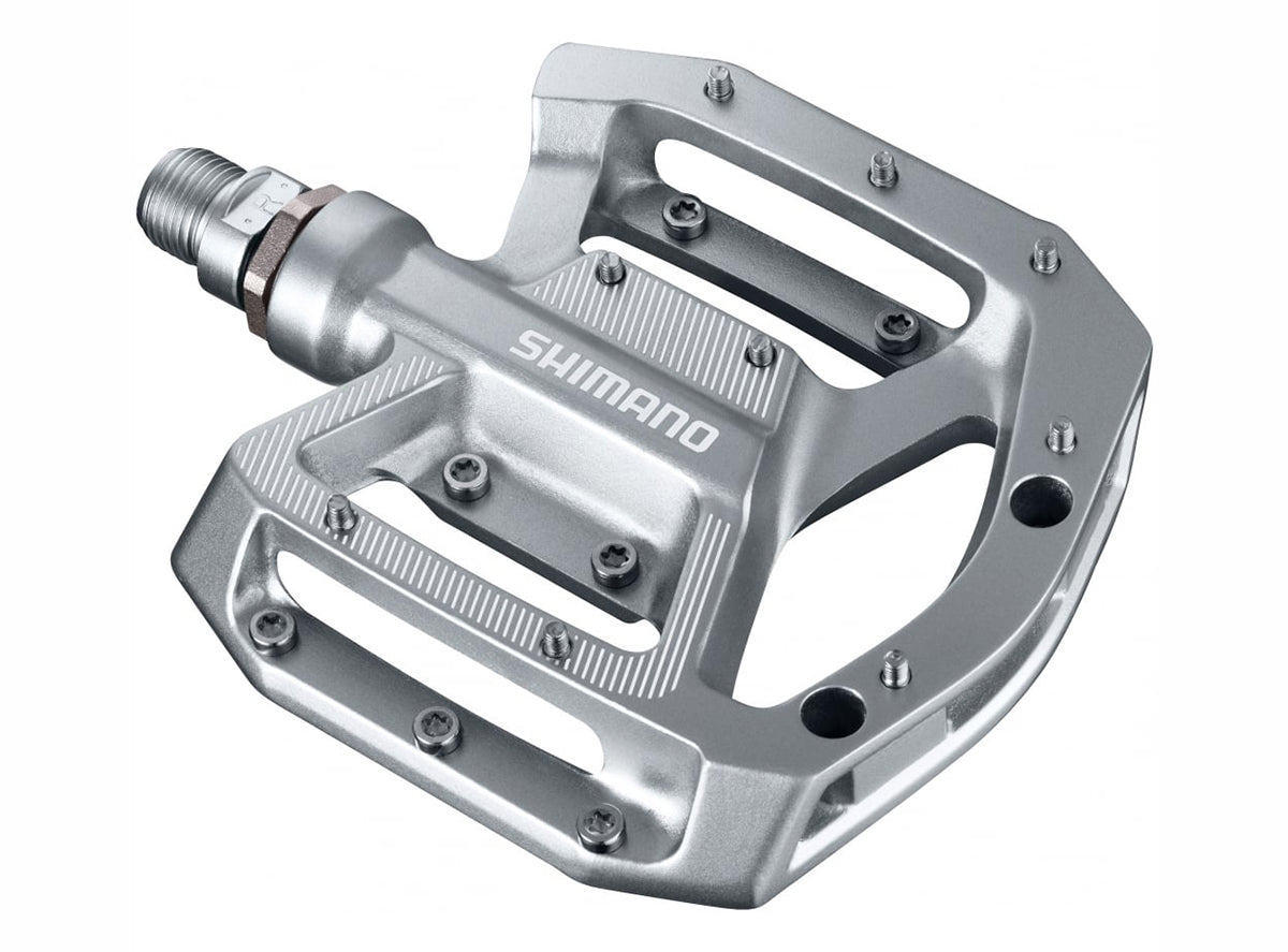 Shimano GR500 Flat Pedals - Silver