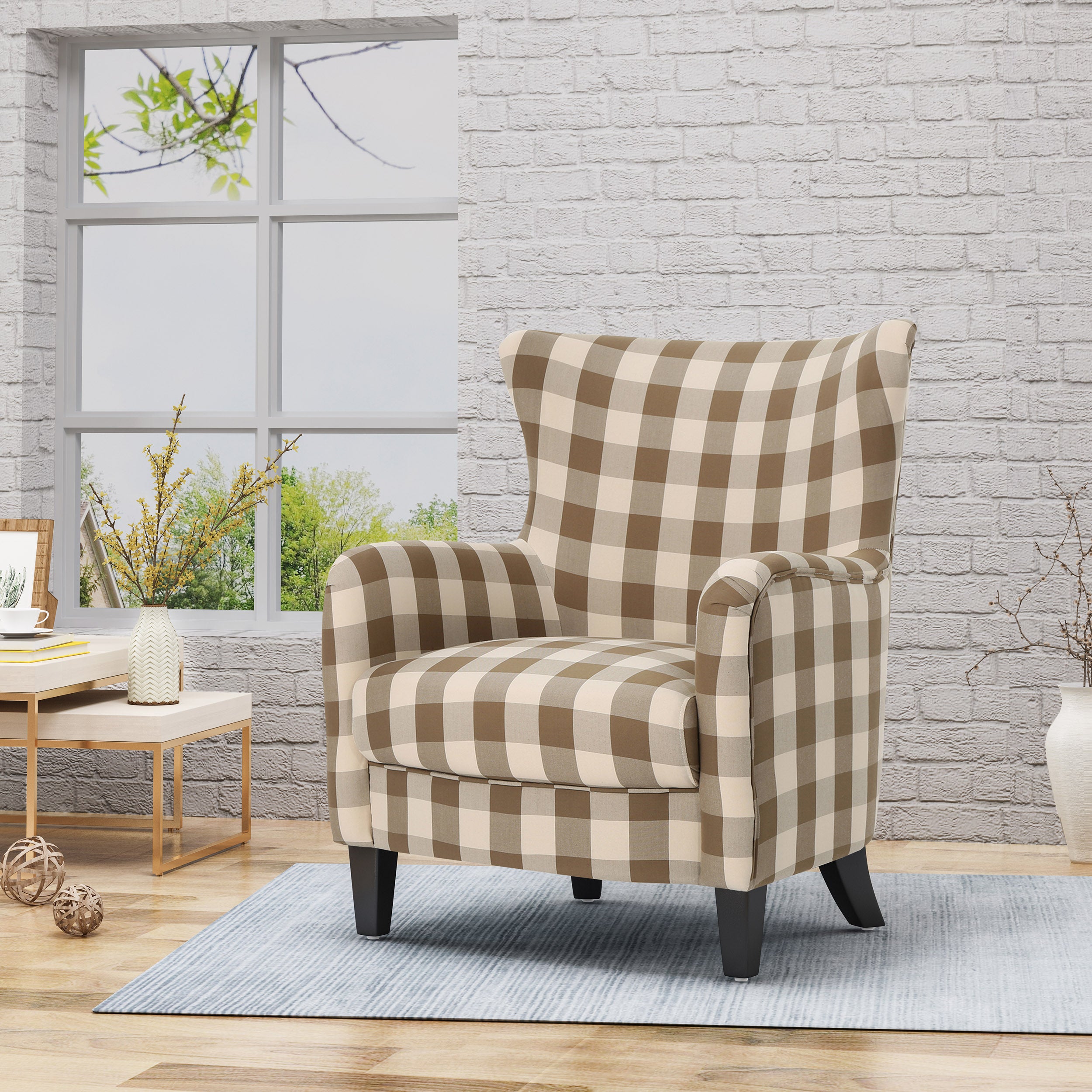 Oliver Fabric Club Chair