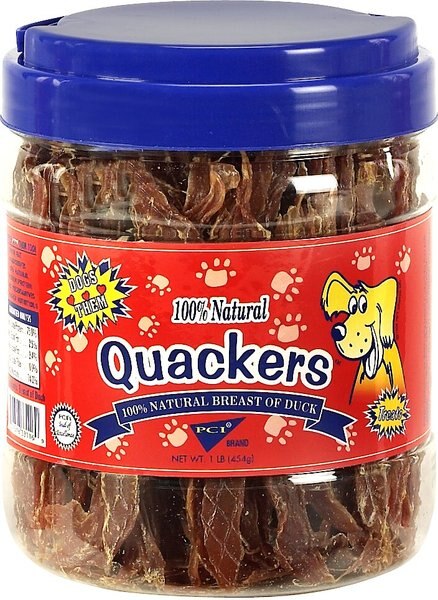 Pet Center Quackers Duck Breast Dog Treats