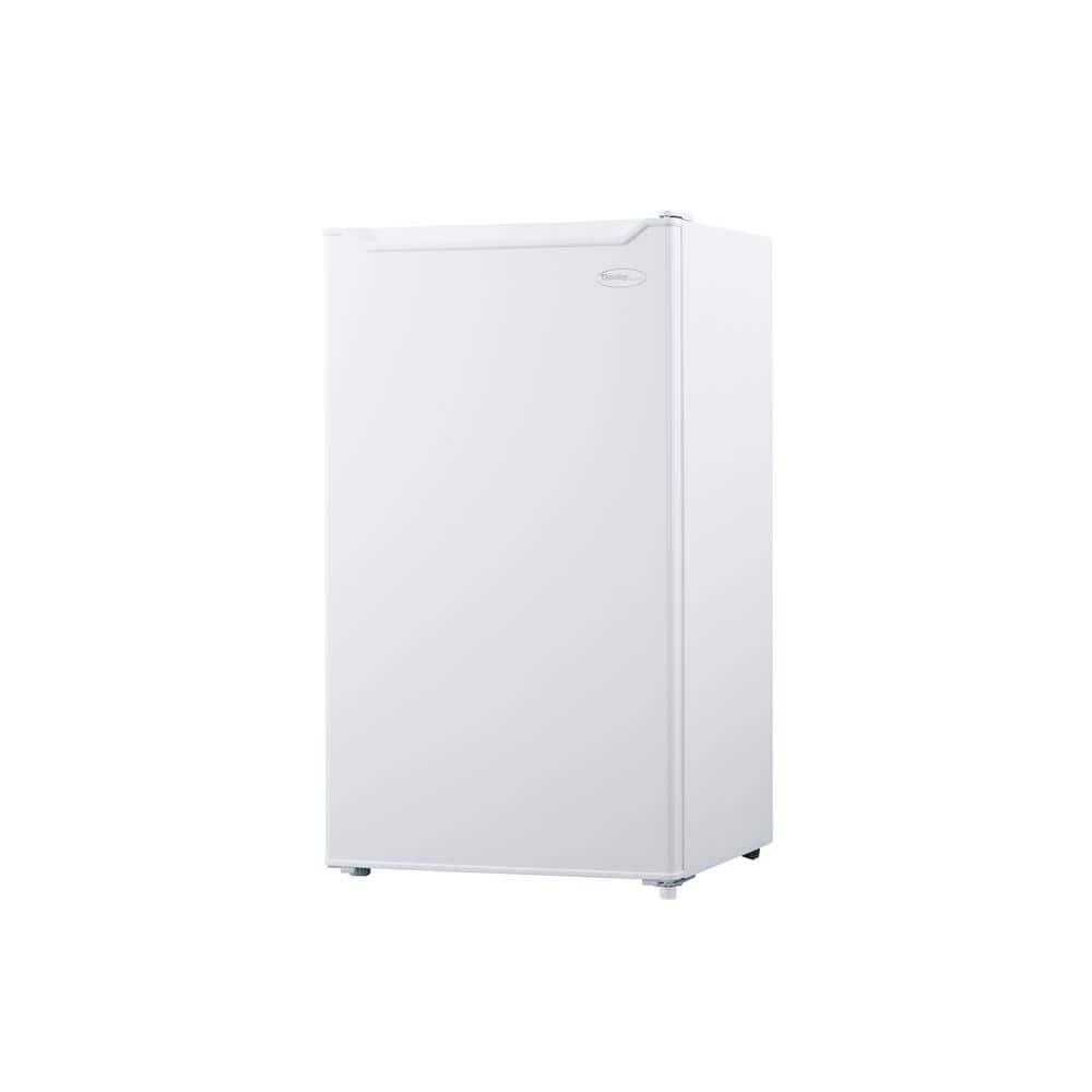 Danby Diplomat 33 cu ft Mini Fridge in White with Freezer