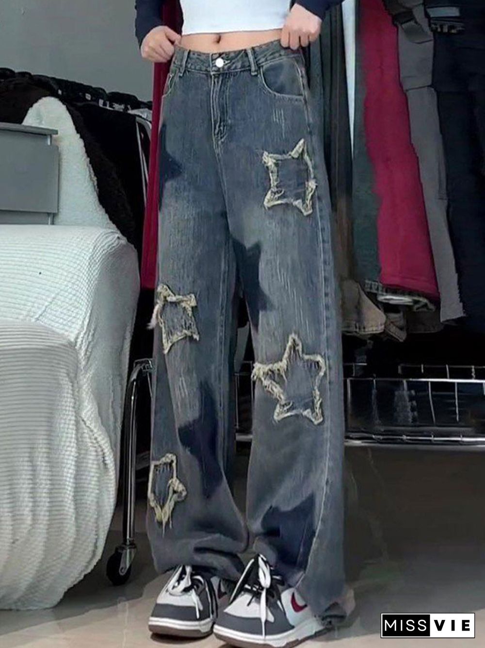 Vintage Star Raw Trim Boyfriend Jeans