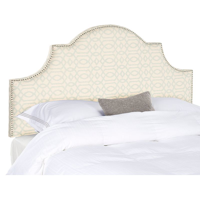 Safavieh Hallmar Arched Geometric Headboard