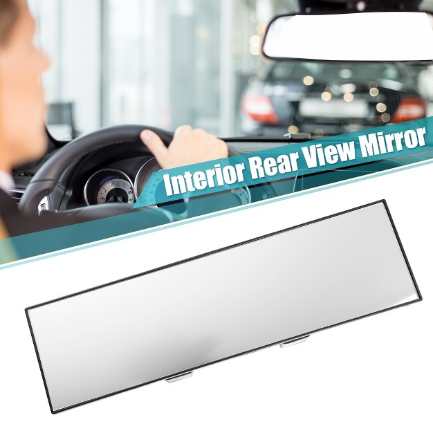 240mm Interior Rear View Mirror Fit Wide Angle Panoramic Clear Flat Surface