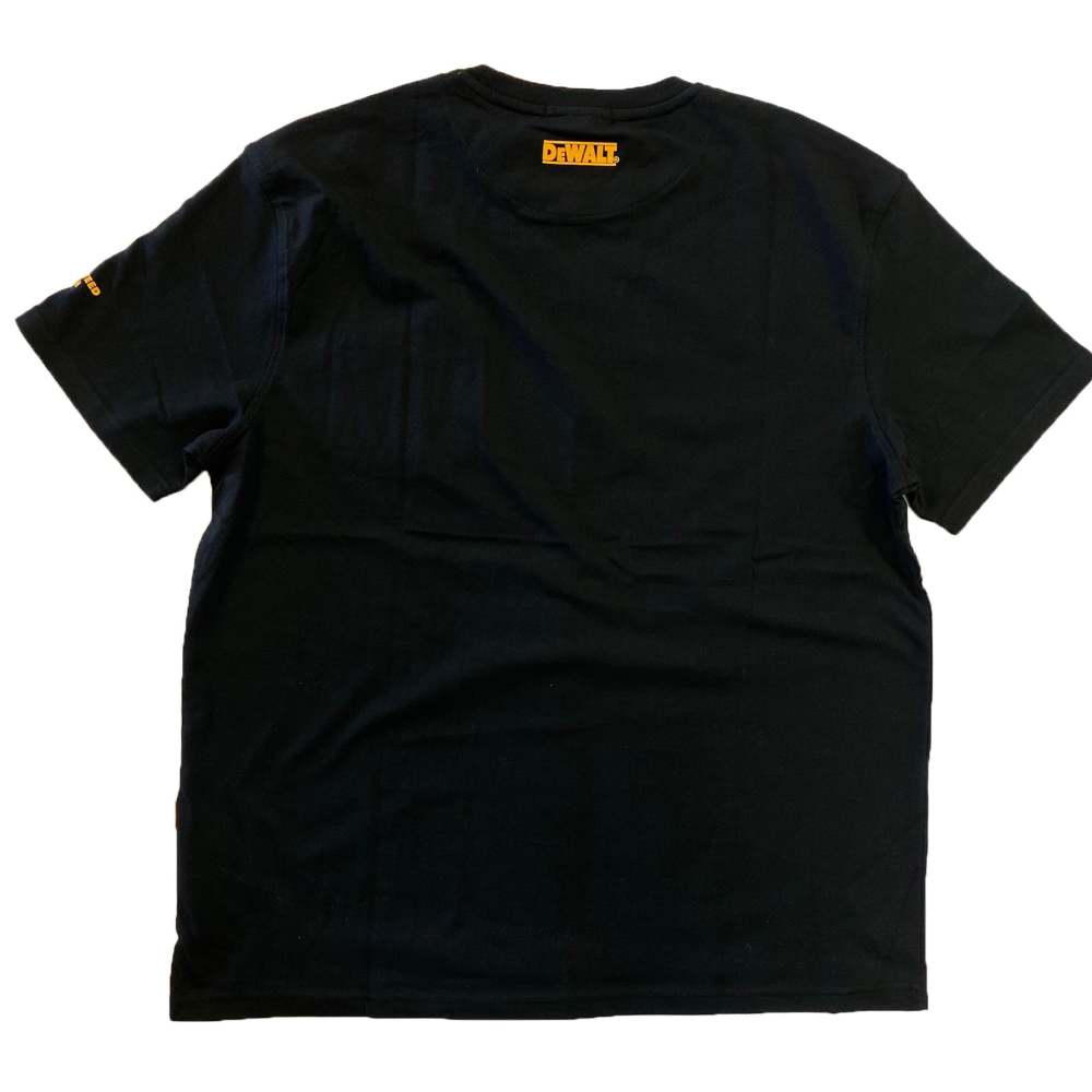 DEWALT Guaranteed Tough Pocket T-Shirt Black 2X