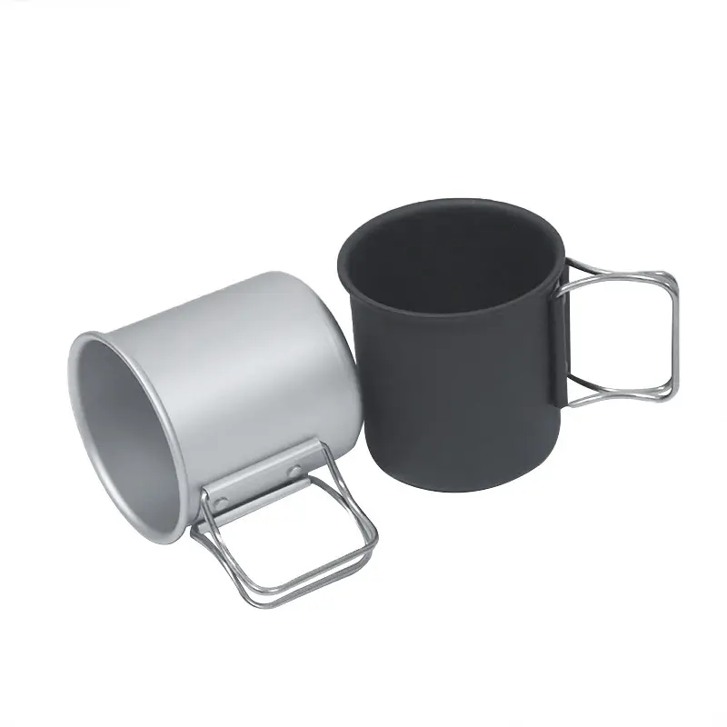 Aluminum oy Portable Camping Cup Folding Coffee Cup