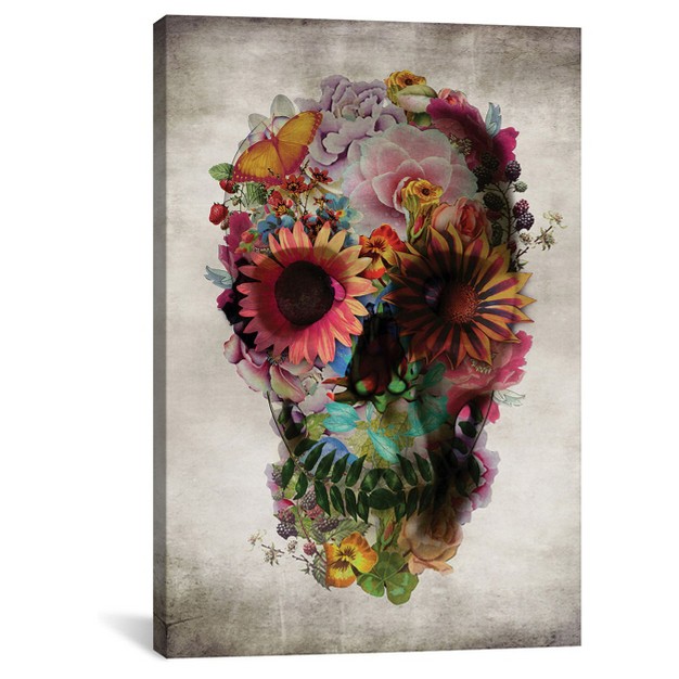 Skull 2 By Ali Gulec Unframed Wall Canvas Icanvas