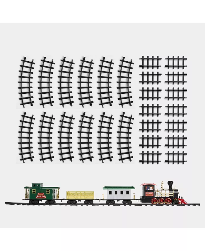 Blue Hat Toy Company 30-Piece Classic Motorized Train Set  Created for Macys