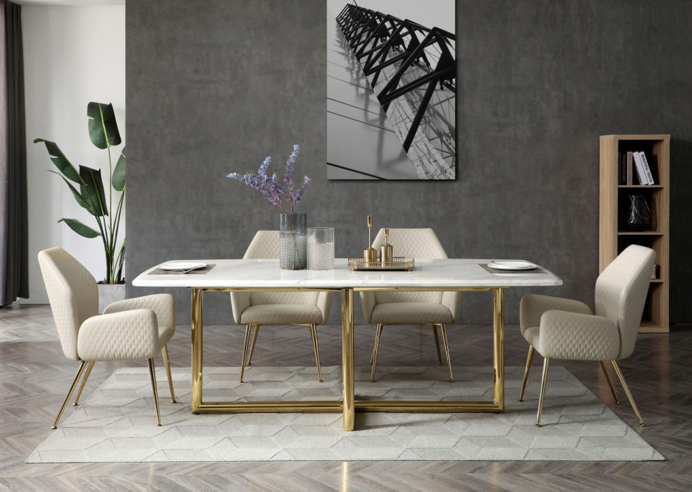 Modrest Empress Modern Dining Chair   Midcentury   Dining Chairs   by Vig Furniture Inc.  Houzz