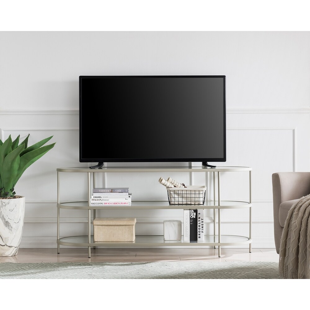 Leif Oval TV Stand for TVs up to 60\