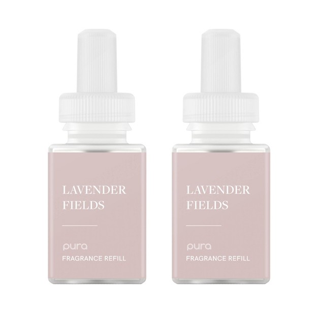 2pk Lavender Fields Smart Vial Fragrance Refill Pura