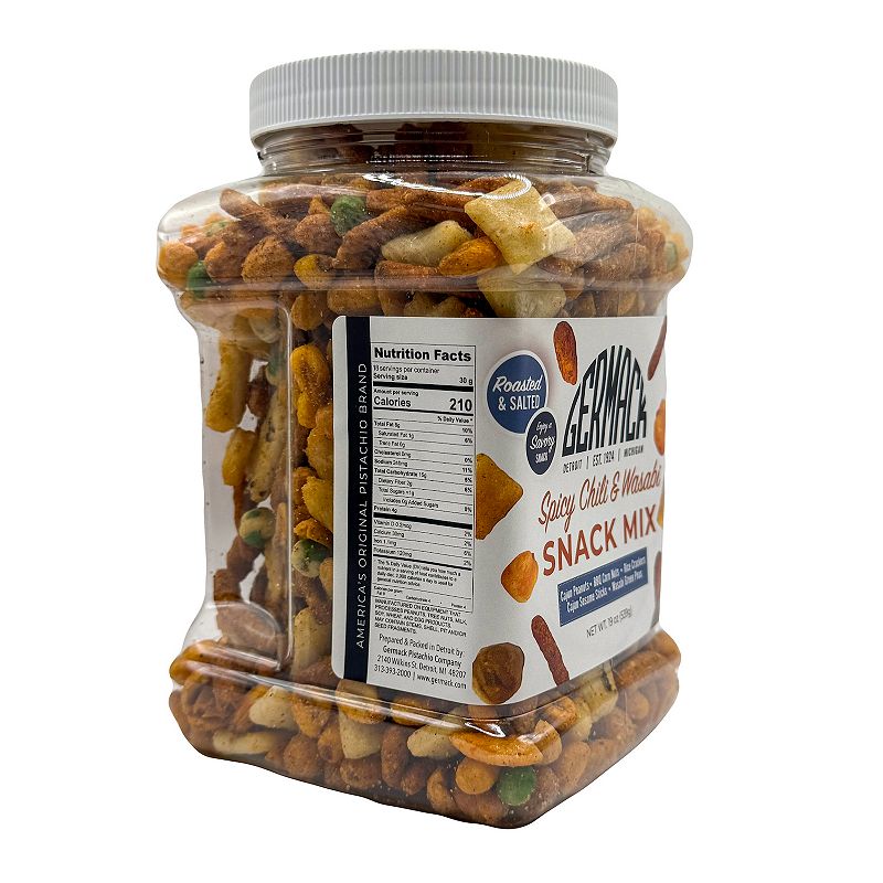 Germack Spicy Cajun and Wasabi Snack Mix