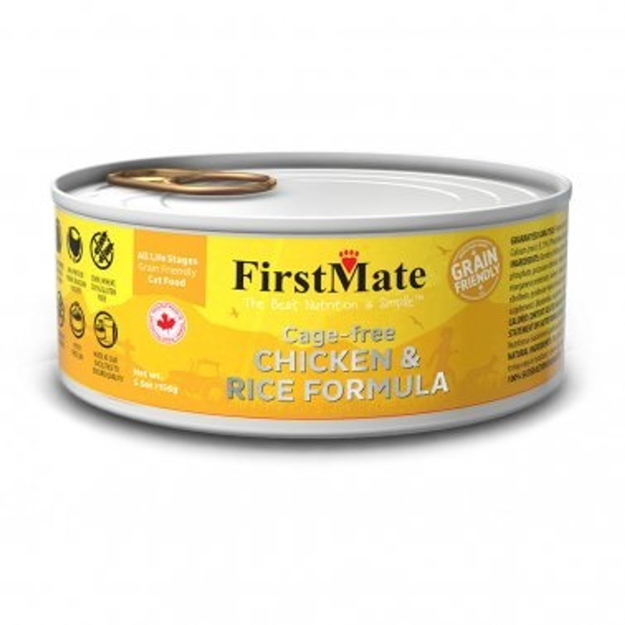 First Mate Friendly Chicken and Rice Cat Food