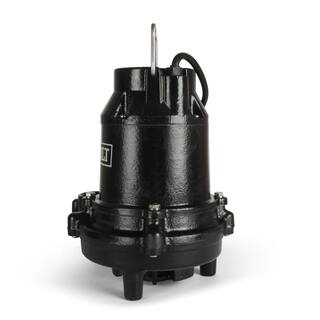 Everbilt 12 HP Cast Iron Sump Pump HDS50