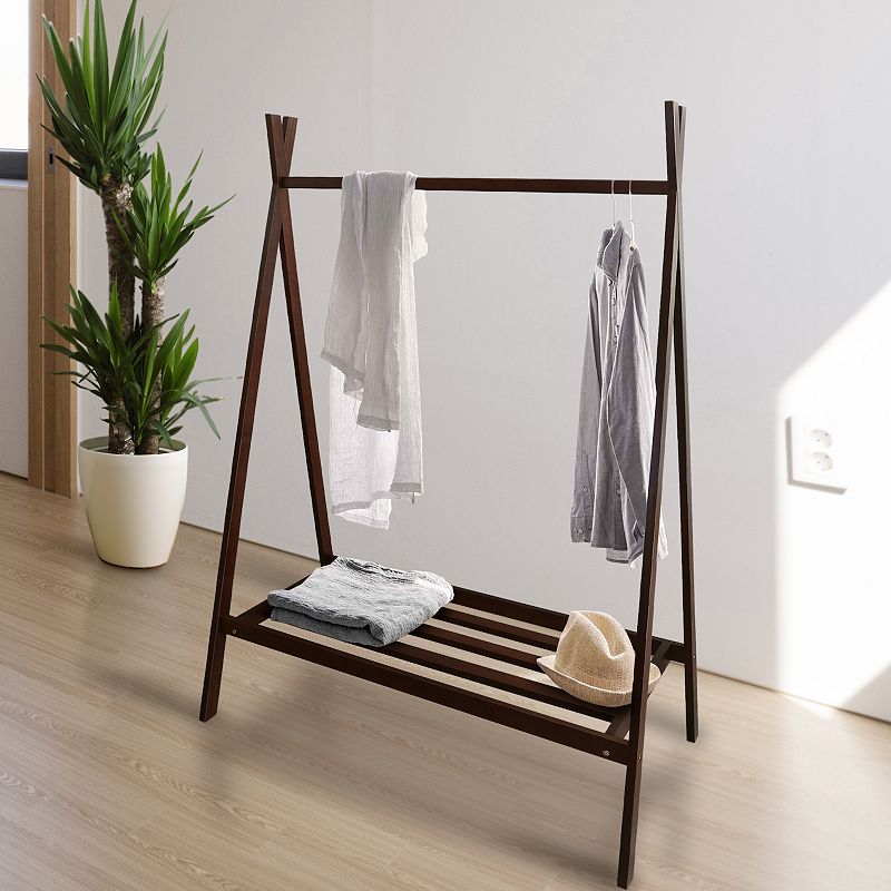 Casual Home Teepee 1-Shelf Coat Rack