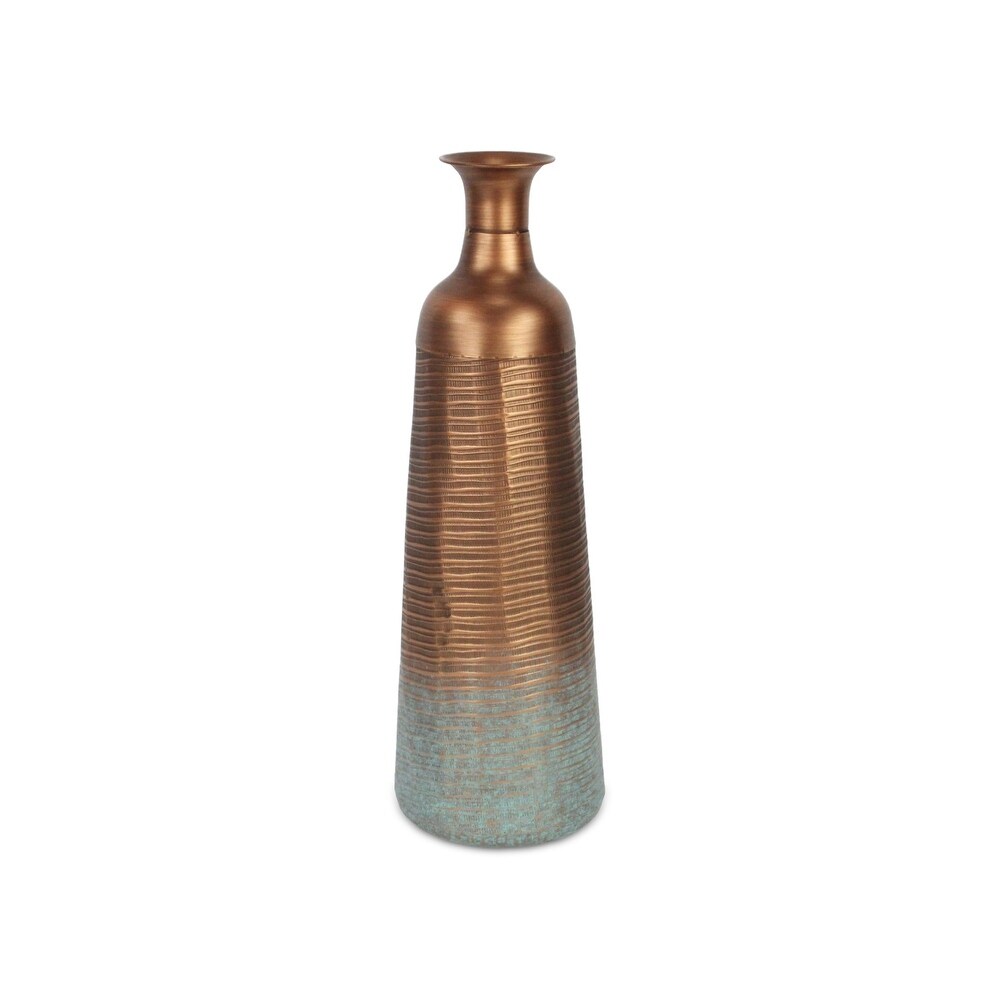 Kyani Copper Metal Large Vase