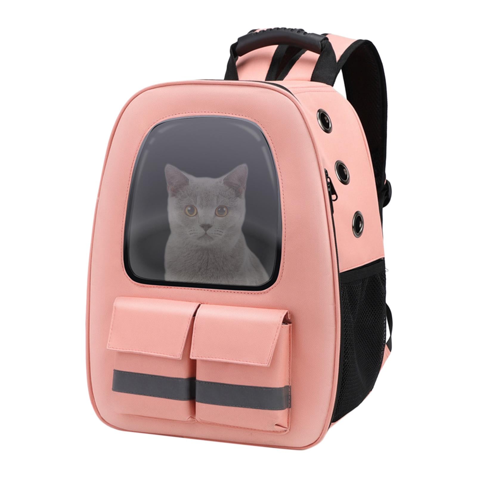 2pcs Cat Carrier Backpack Large Airline Approved Pet Backpack Travel Outdoor