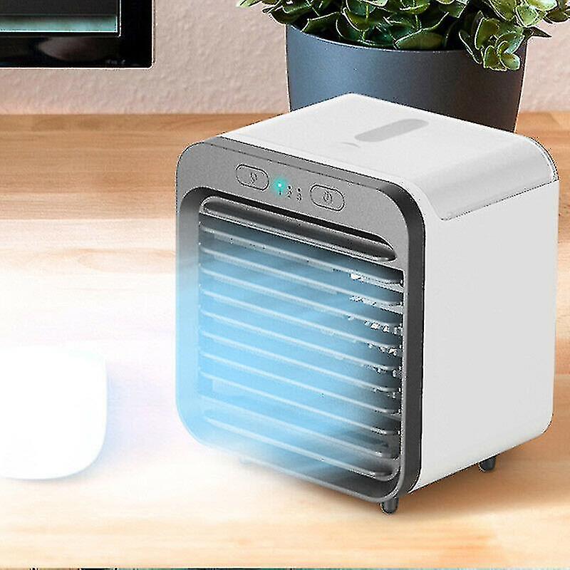 Air Conditioner Personal Desktop Portable Air Cooler Rechargeable Quiet Table Fan For Home Office Pr Sale