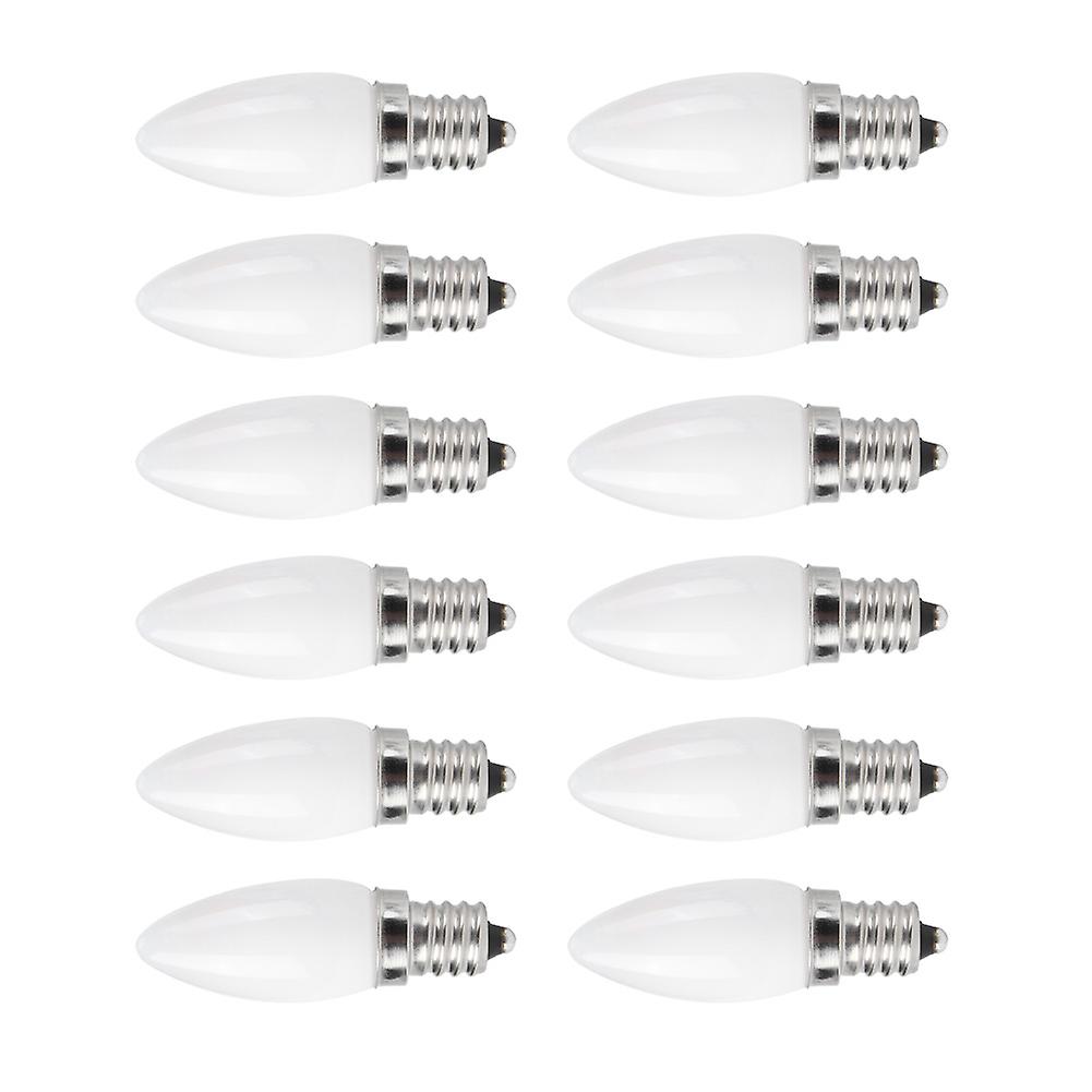 10Pcs Mini E12 LED Candelabra Light Bulbs 1.5W AC 230V for Home Car Cabinet Hotel Lighting