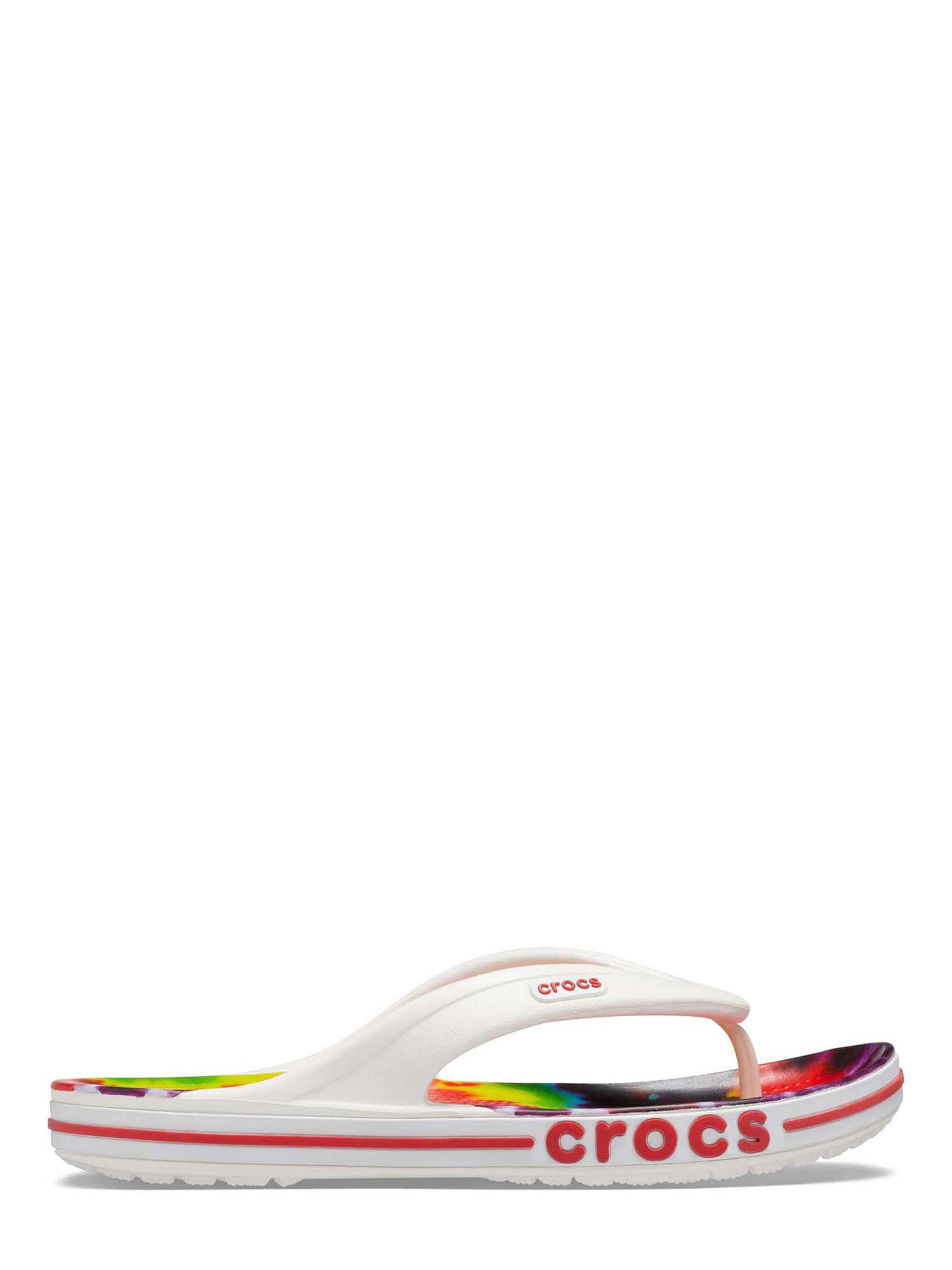 Crocs Unisex Bayaband Tie Dye Mania Flip Thong Sandal