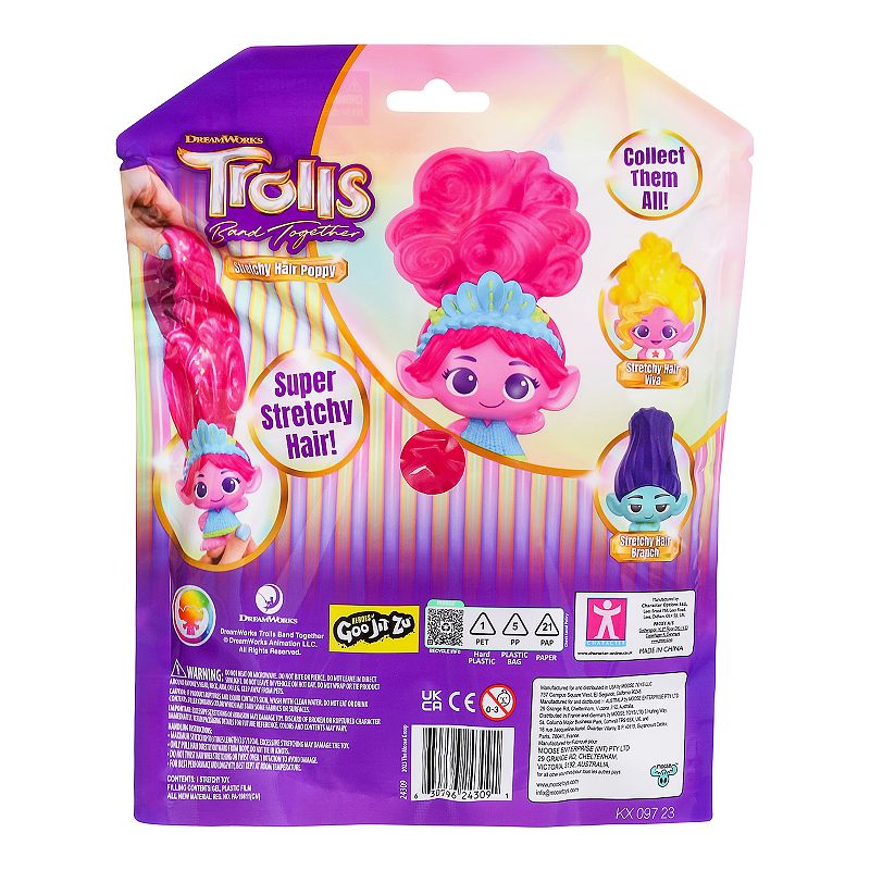 DreamWorks Trolls Band Together Squishy Poppy Doll