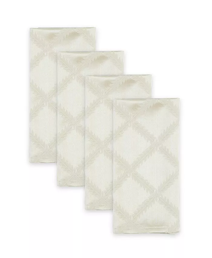 Lenox Laurel Leaf Set 4 Napkins 19 x 19