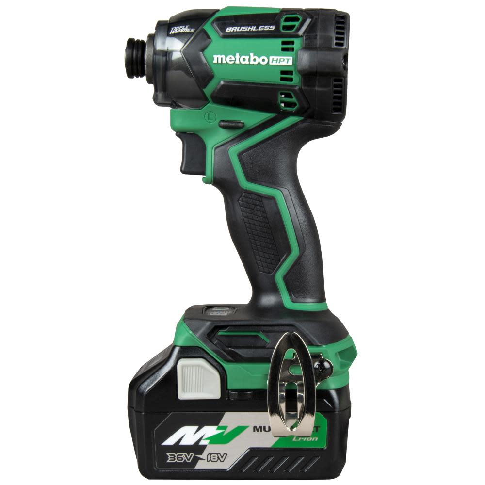 Metabo HPT 36V MultiVolt Triple Hammer BOLT Impact Driver Cordless Kit WH36DCM from Metabo HPT