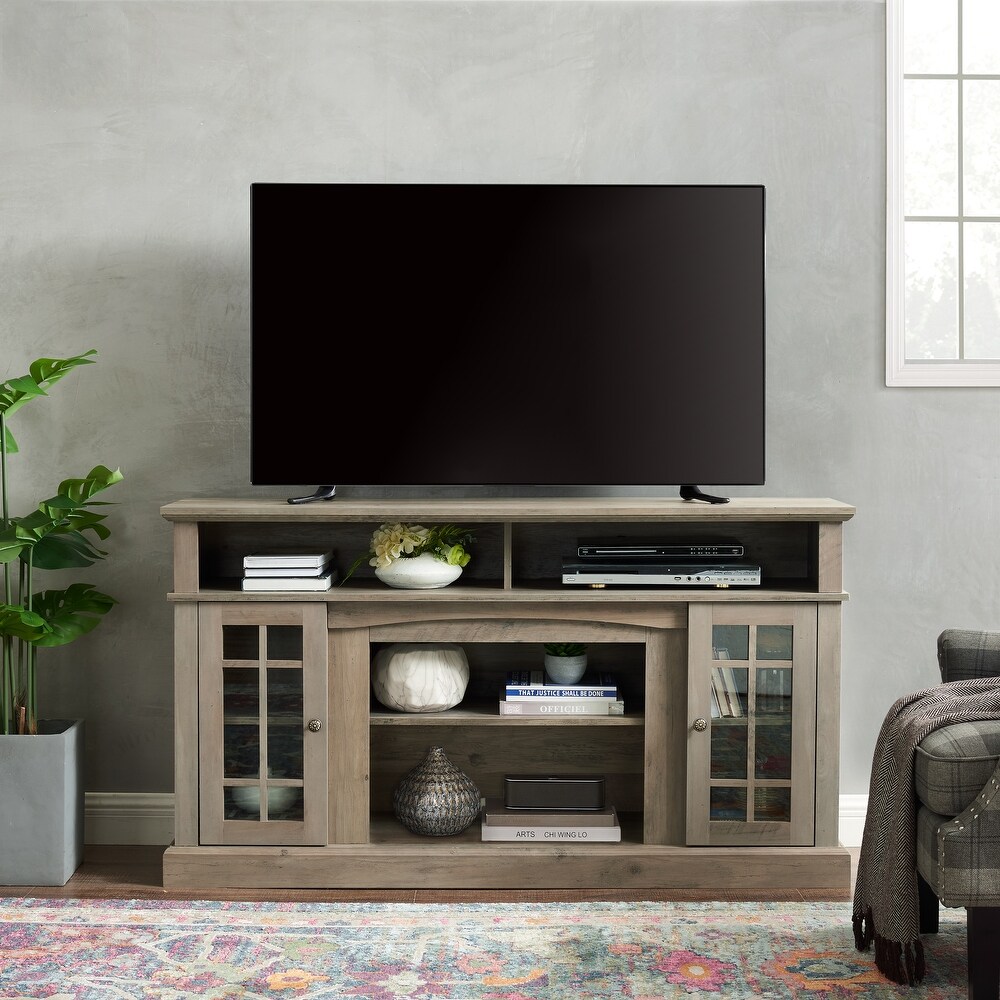 Classic TV Stand Corner Television Cabinet for TV Up to 65\