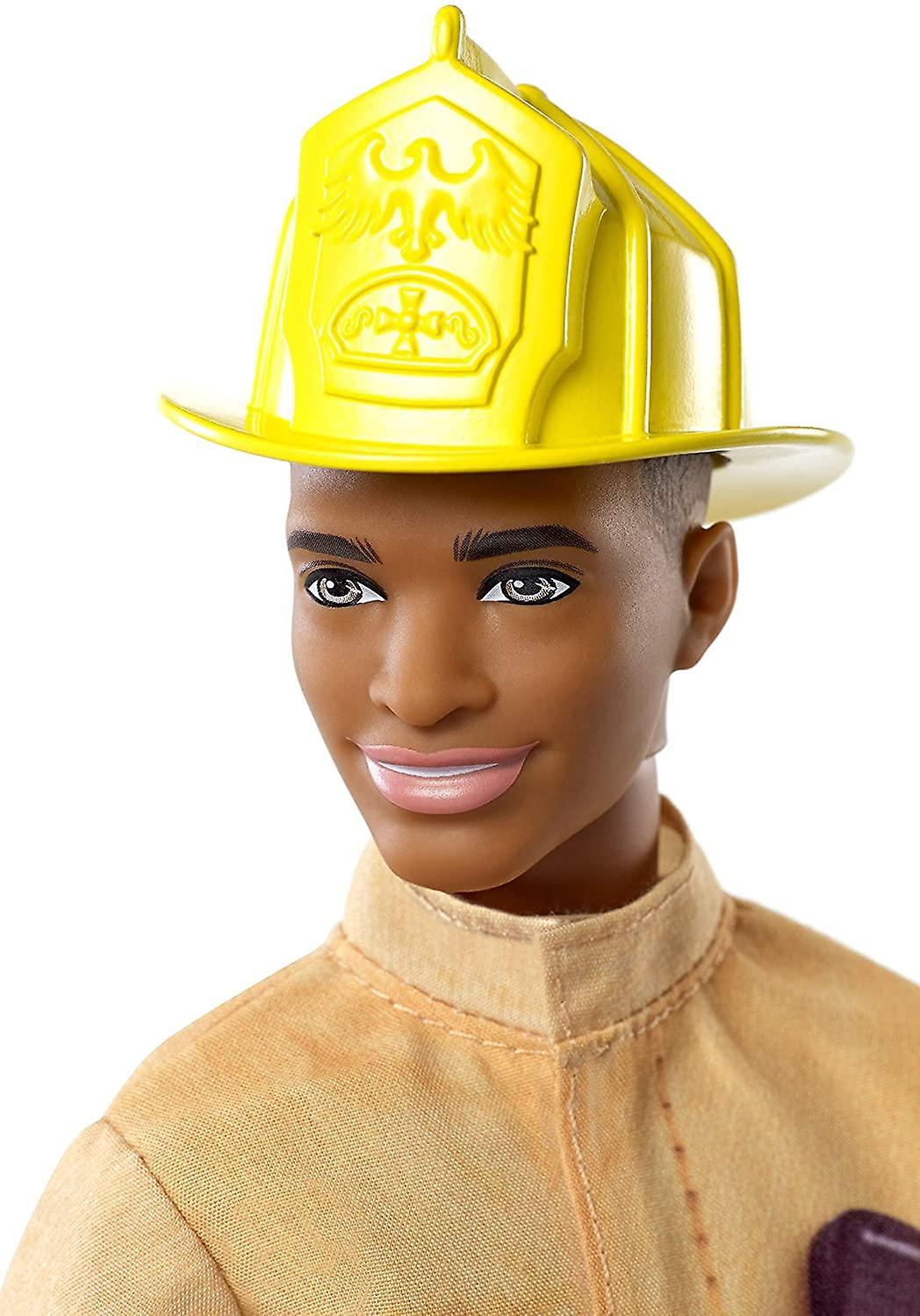 Barbie Firefighter Ken Doll Fireman Doll