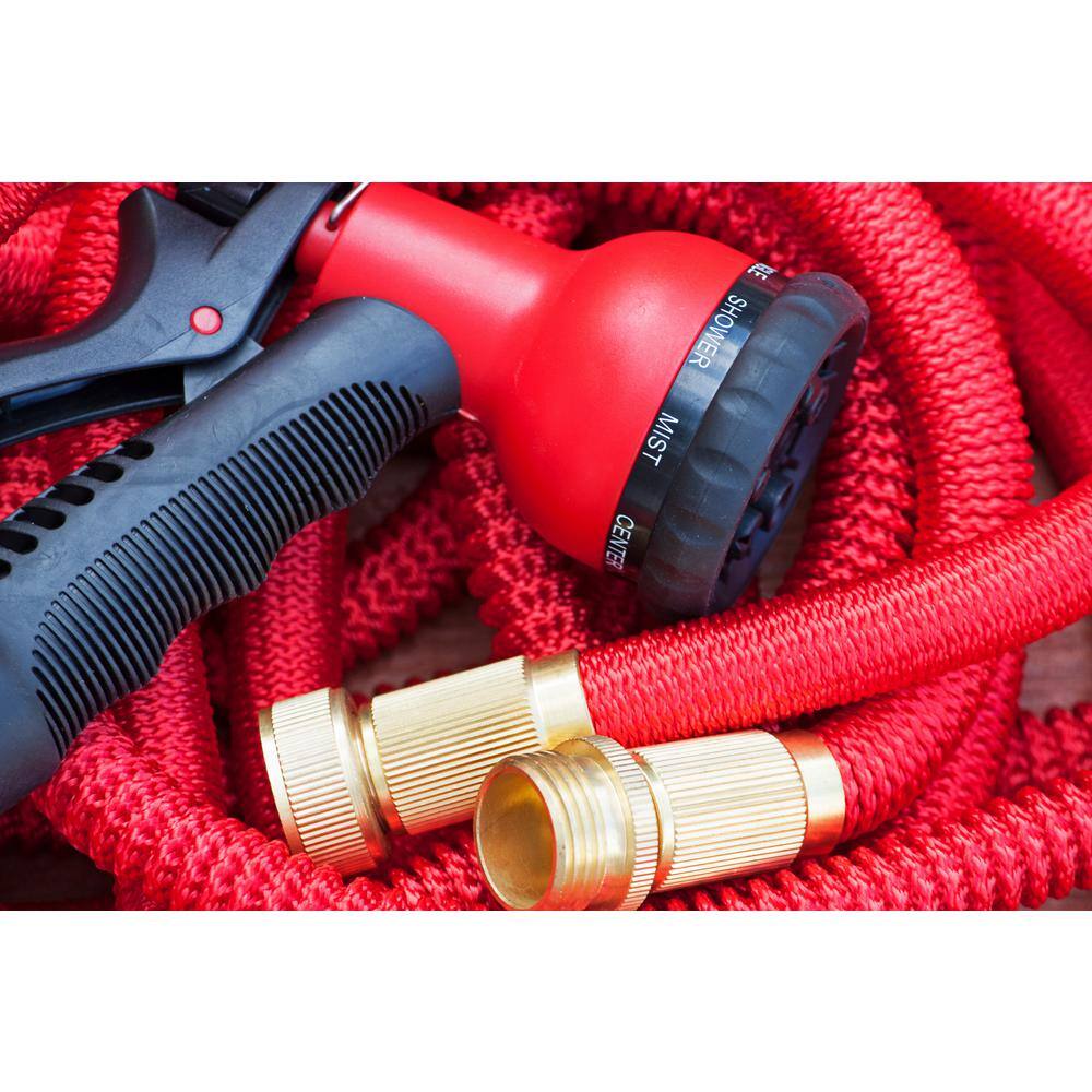 Emsco 34 in. Dia x 100 ft. Expandable Hose with Spray Nozzle 1545-100-1