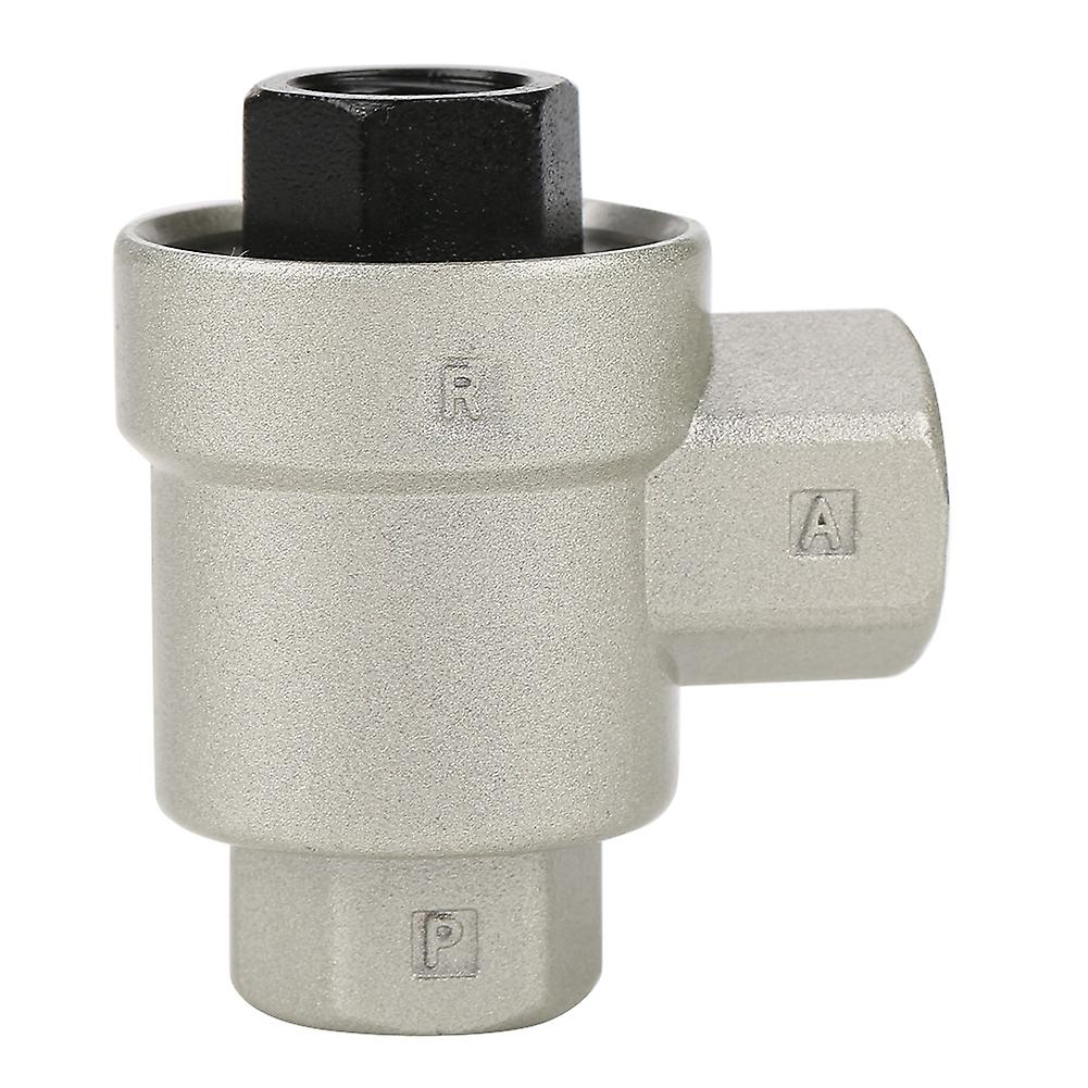 Aluminum Alloy G1/4 Thread Connector Quick Exhaust Air Flow Control Valve