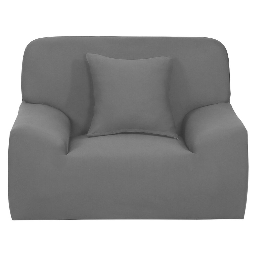 Stretch Sofa Chair Cover Loveseat Couch Sofa Slipcover Solid Color