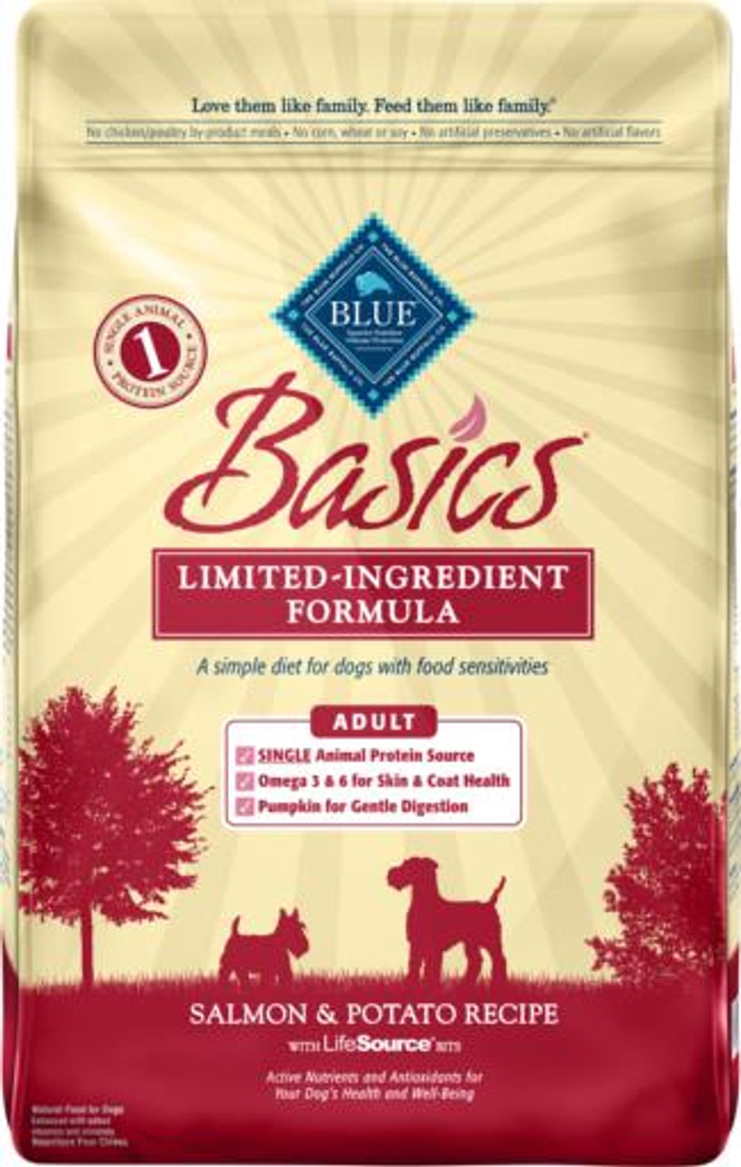 Blue Buffalo Basics Limited Ingredient Salmon Adult Dry Dog Food