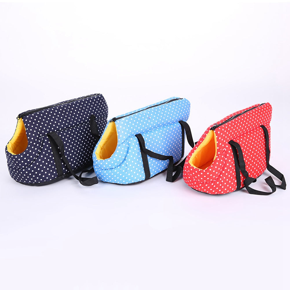 Pet Dog Carrier Shoulder Sling Bag Puppy Cat Sponge Outside Travel Tote Handbag