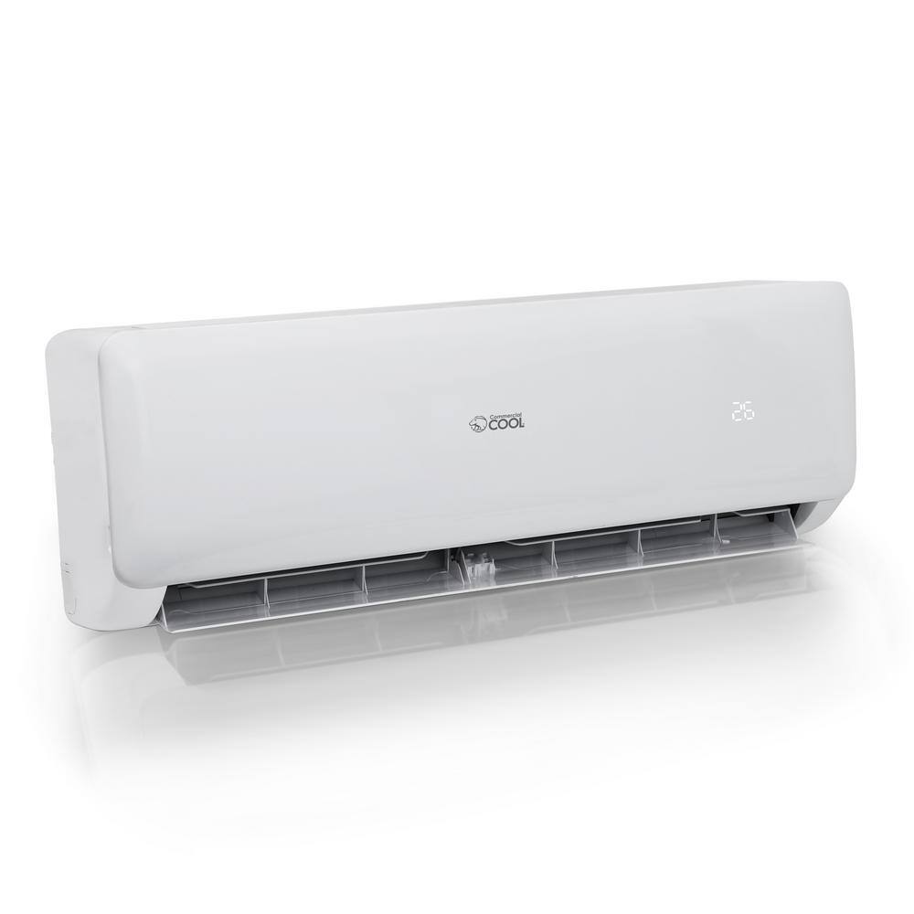 Commercial Cool 12000 BTU 1 Ton Ductless Mini Split Air Conditioner with Heat Pump 17 SEER 220-Volt60 Hz CSAH1220AC