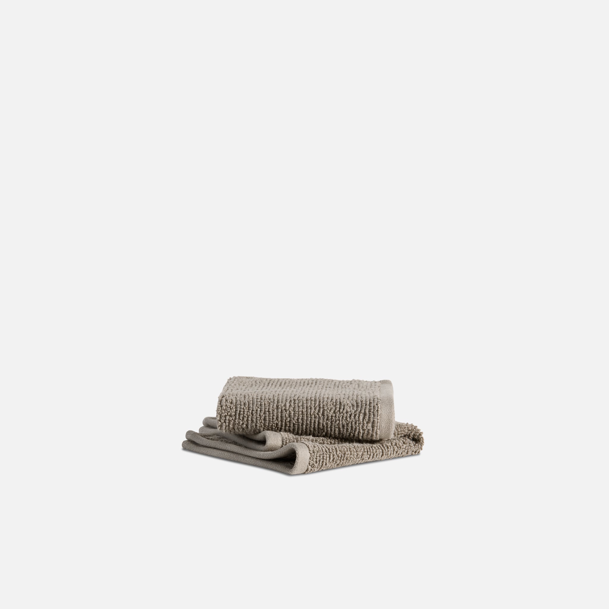 Organic Ribbed Washcloths