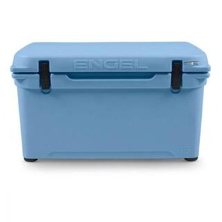 ENGEL Coolers 58 qt. 70 Can High Performance Roto Molded Ice Cooler Blue ENG65-B-OB