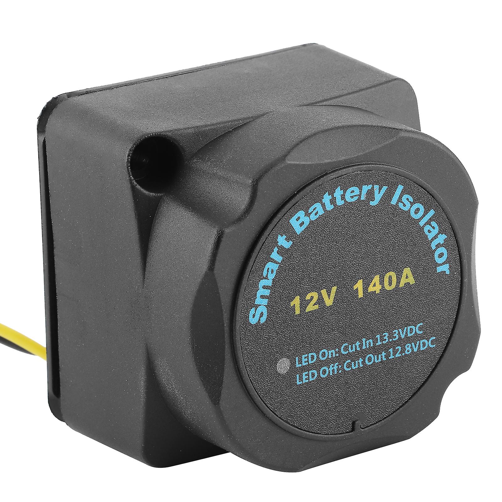 Dual Battery Isolator 12v 140a Smart Vsr Sensitive Relay B0401-00101 Fit For Atv Utv Boat Rv