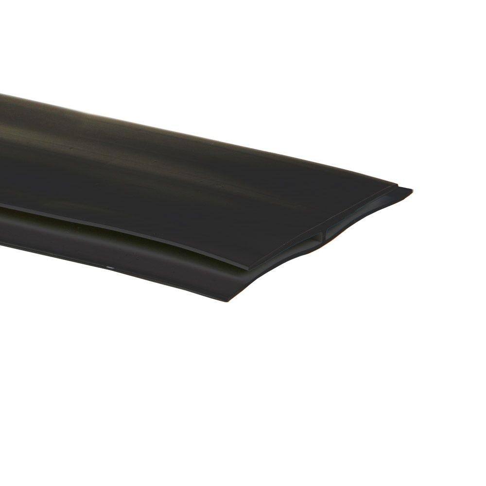 G-Floor 25 ft. Length Midnight Black Mat Center Trim GFCENTER25MB