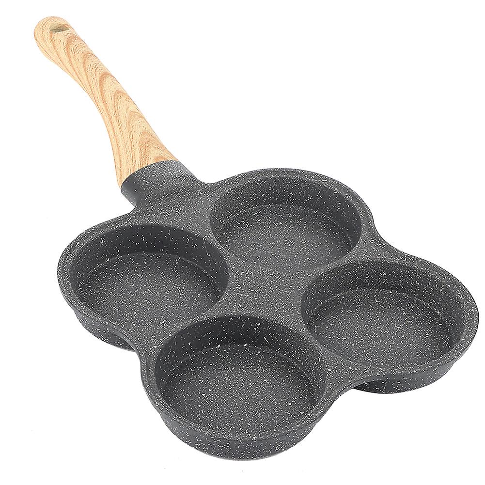 4 Hole Omelet Pan Non Stick Frying Pans Breakfast Pancake Maker for Induction Cooker Gas Stove