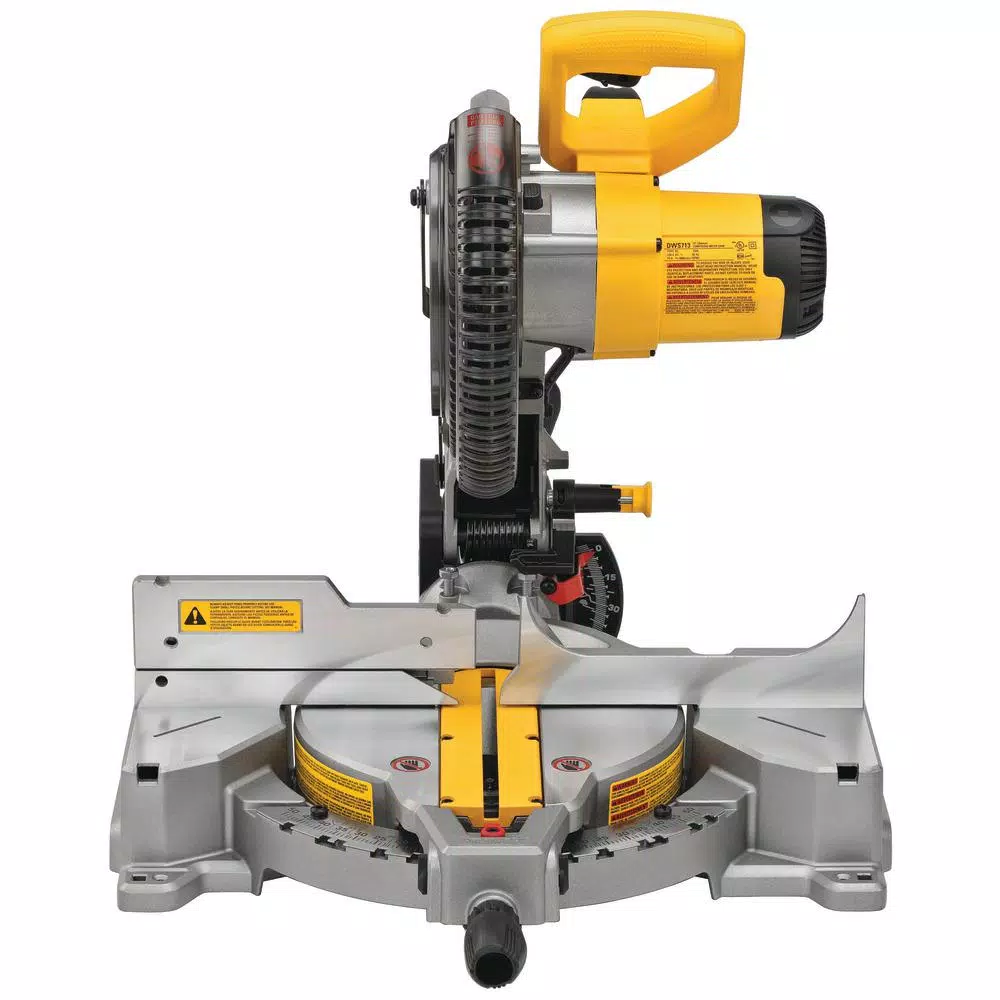 DEWALT 15 Amp Corded 10 in. Compound Single Bevel Miter Saw and#8211; XDC Depot