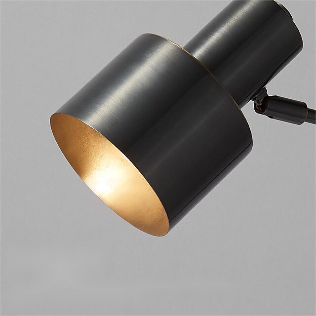 Table Lamp Ambient Lamps / Decorative Modern Contemporary DC Powered For Living Room / Office Metal 200-240V / 110-120V Black