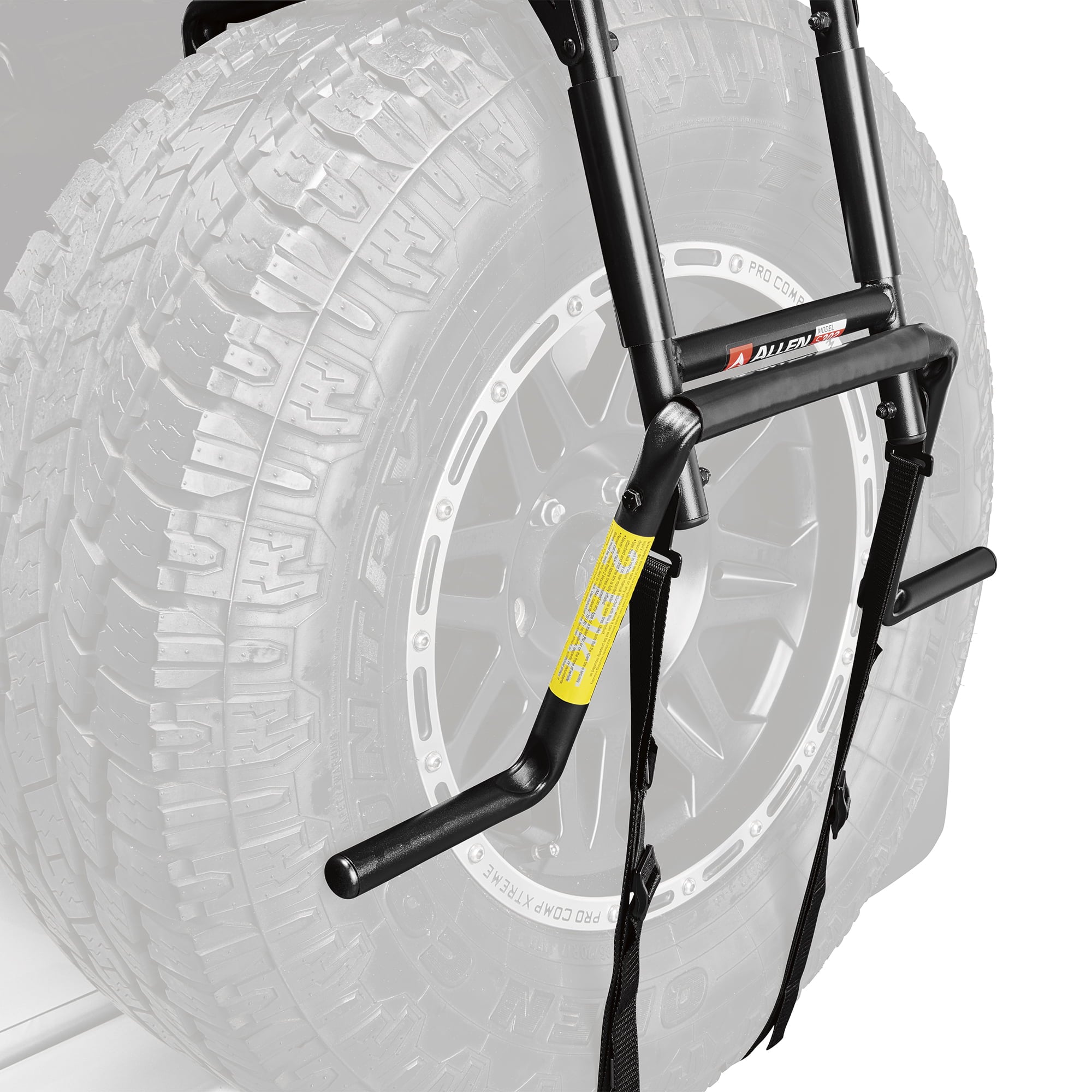 Allen Sports Premier 2-Bicycle Spare Tire Mounted Bike Rack Carrier， S302