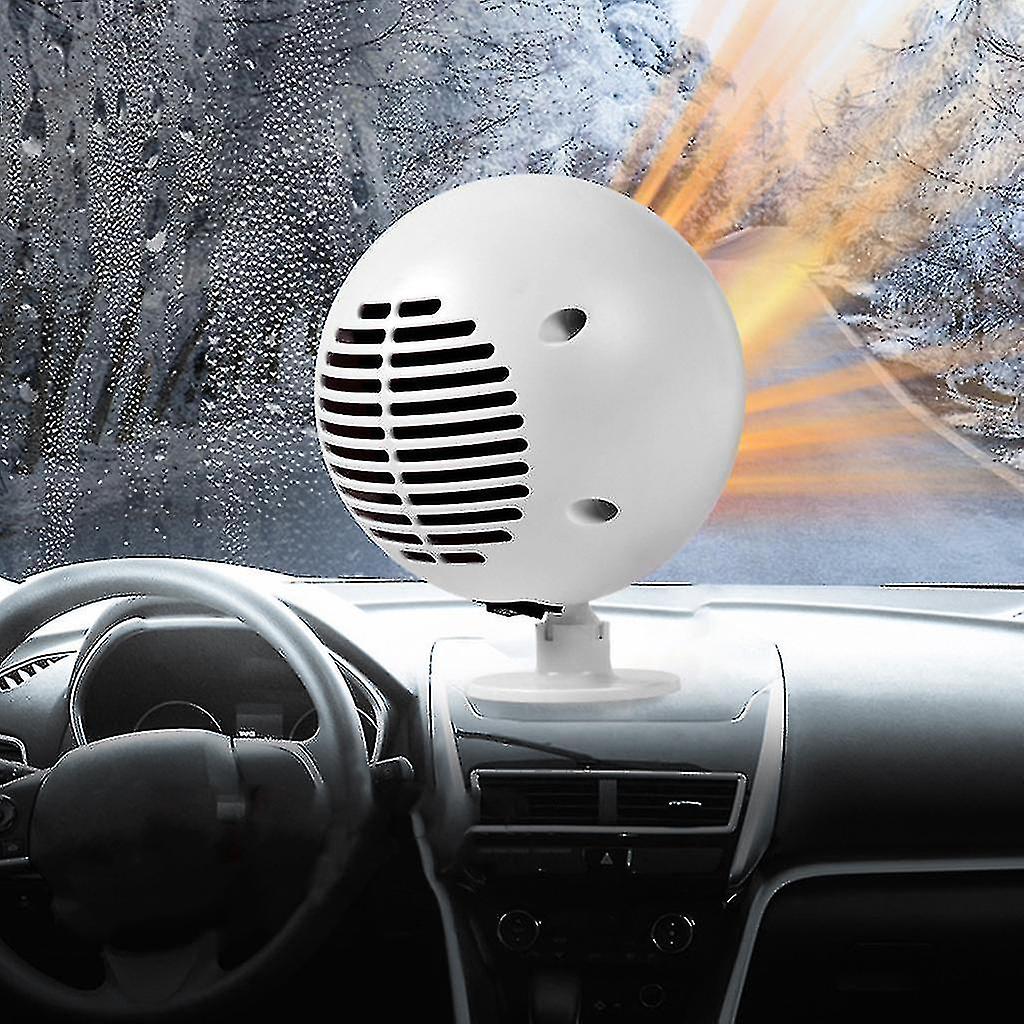 Car Demister Defroster Warm Air Blower Electric Window Heating Dryer Fan Heater