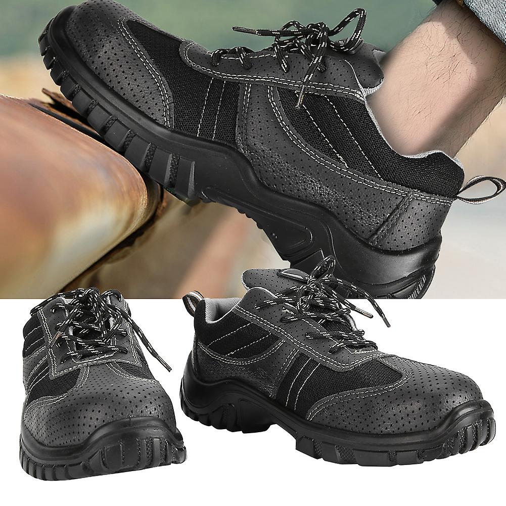 Steel Toe Men Safety Shoes Anti-static Smash-proof Puncture Proof Labor Insurance Work Boots43