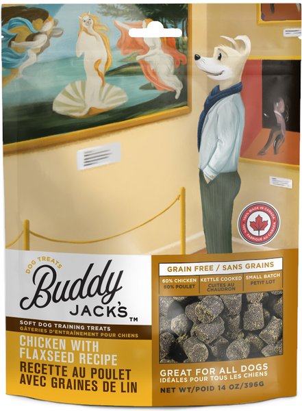 Buddy Jack's Chicken with Flaxseed Recipe Grain-Free Dog Treats