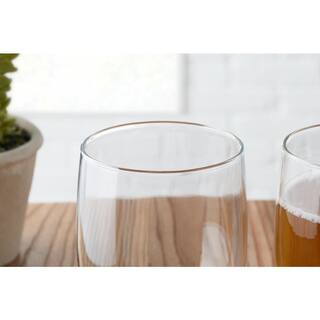 StyleWell 19.5 oz. Pint Beer Glasses (Set of 4) P7784