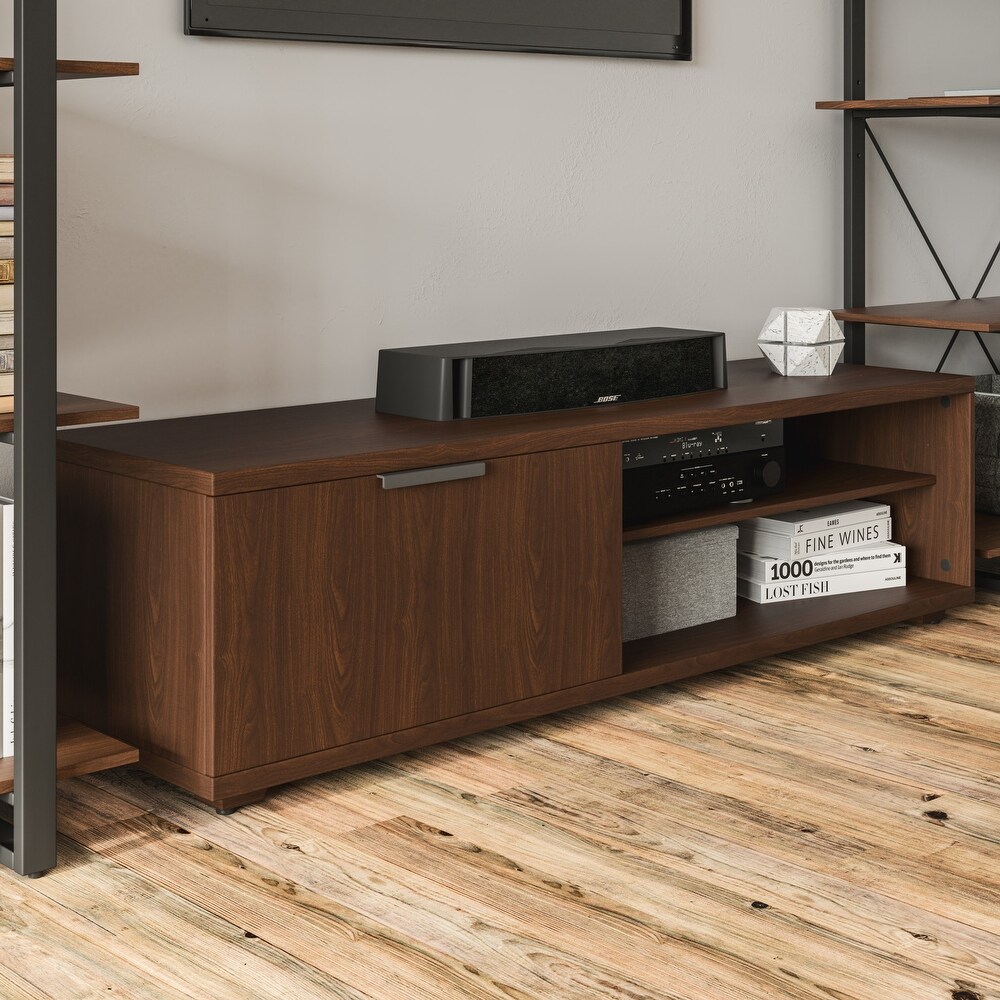 Homestyles Merge Brown Wood Entertainment Center   54' x 16' x 15'