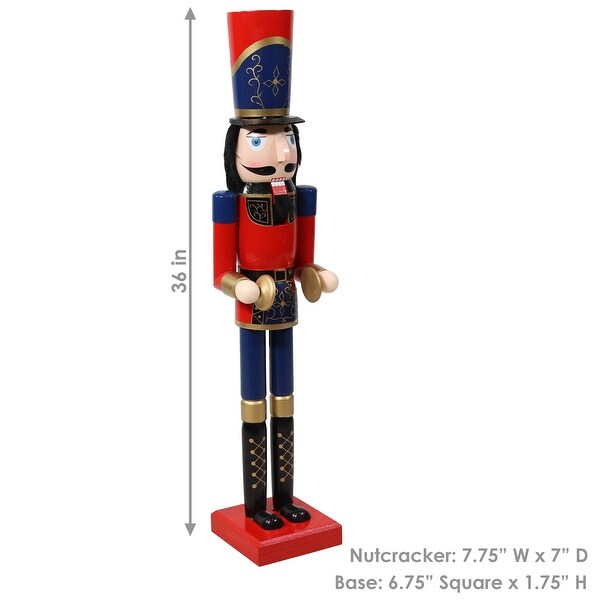 Conrad the Bold Indoor Christmas Nutcracker Statue