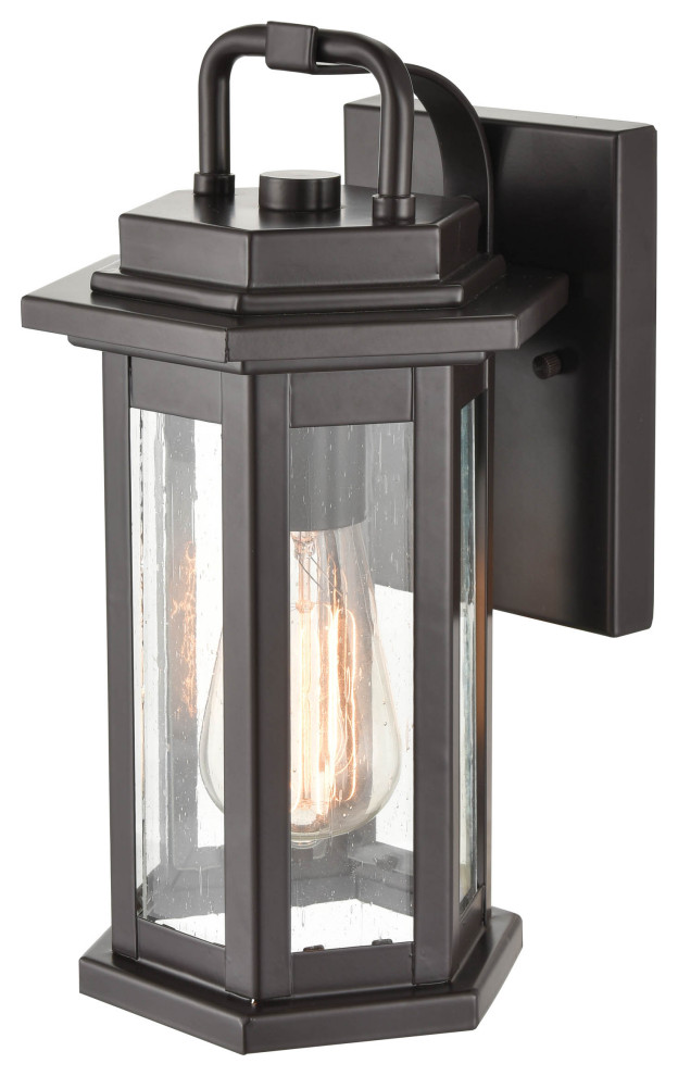 Ellis 1 Light 7 quotOutdoor Fixture   Transitional   Outdoor Wall Lights And Sconces   by Millennium Lighting Inc  Houzz