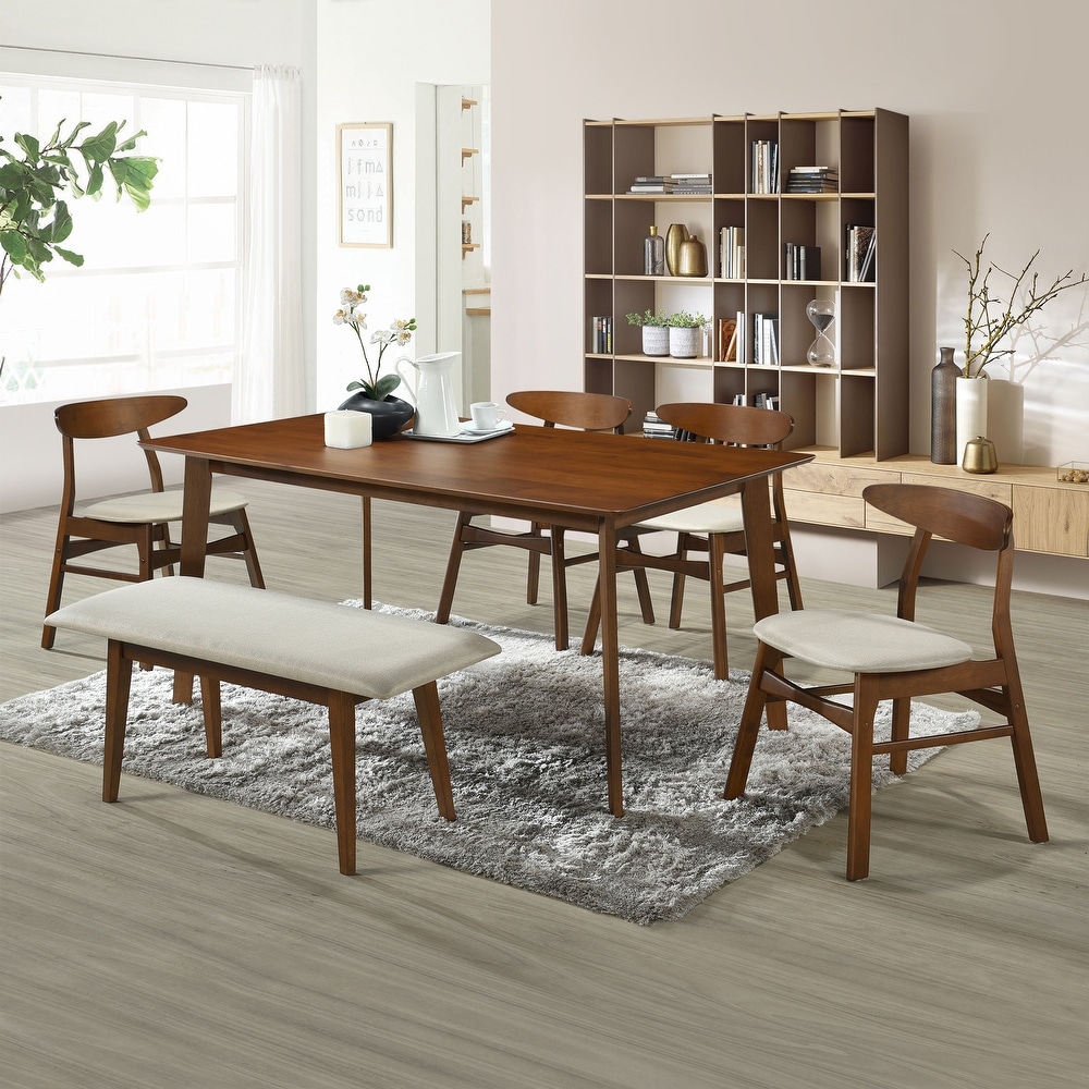 Hollencrest Modern 6 Piece Dining Set